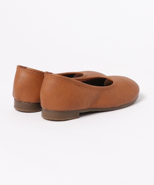 Catherine Cottage（キャサリンコテージ）の「日本製 バレエシューズ　Simple（バレエシューズ・キッズ・ブラック/ベージュ/ネイビー/レッド/アイボリー/ミント/モカ/キャメル・23/24/25/26/22/20/18/17/19/21）」の9枚目の写真