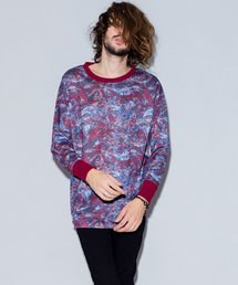 NO ID. | カモフラルーズロンT(Tシャツ/カットソー)