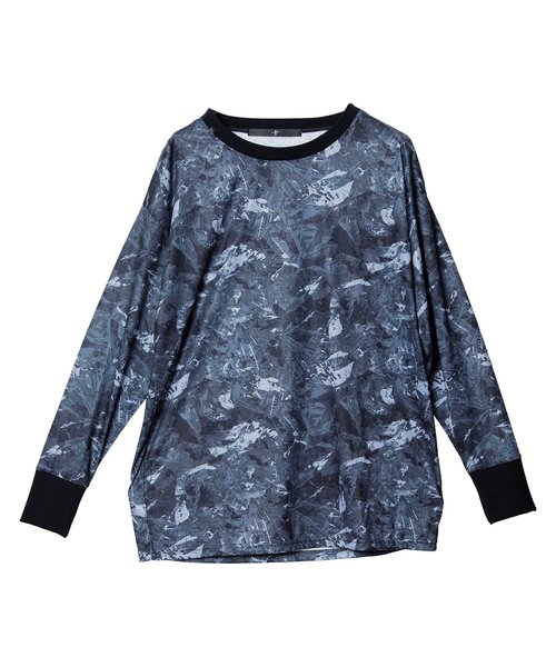 NO ID.（ノーアイディ）の「カモフラルーズロンT（Tシャツ/カットソー・メンズ・ブラック/イエロー/ワイン・1/2）」の17枚目の写真