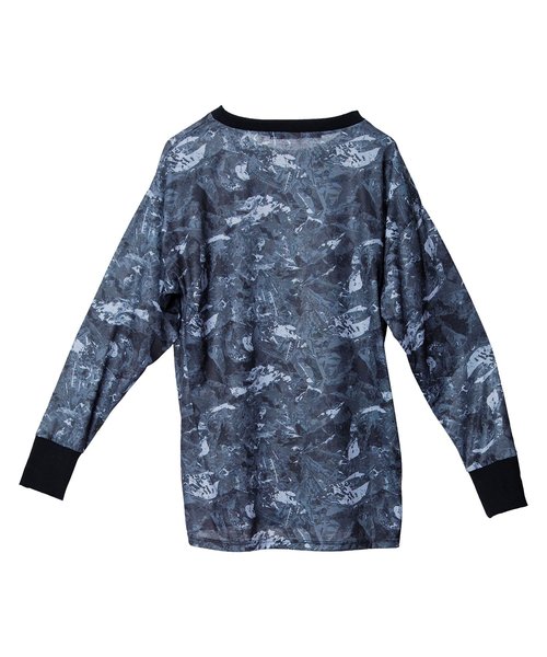 NO ID.（ノーアイディ）の「カモフラルーズロンT（Tシャツ/カットソー・メンズ・ブラック/イエロー/ワイン・1/2）」の18枚目の写真