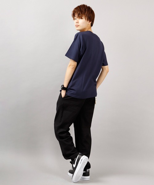 POWER TO THE PEOPLE(パワートゥーザピープル)の「【POWER TO THE PEOPLE】Ohcoolロゴプリント バックプリント 天竺 半袖Tシャツ(Tシャツ/カットソー・メンズ・ダークグリーン/ベージュ/ネイビー/オフホワイト/ホワイト系その他/ベージュ系その他/ブルー系その他/ローズ・LL/M/L)」の11枚目の写真