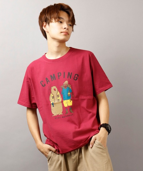 POWER TO THE PEOPLE(パワートゥーザピープル)の「【POWER TO THE PEOPLE】Ohcoolロゴプリント バックプリント 天竺 半袖Tシャツ(Tシャツ/カットソー・メンズ・ダークグリーン/ベージュ/ネイビー/オフホワイト/ホワイト系その他/ベージュ系その他/ブルー系その他/ローズ・LL/M/L)」の13枚目の写真