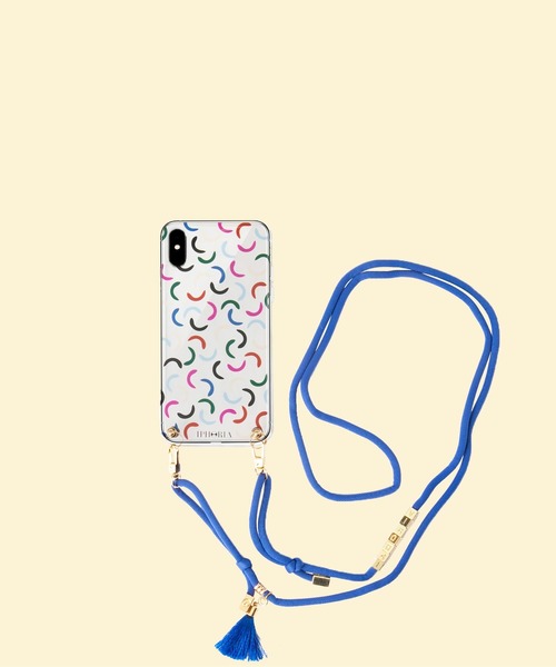 iphoria(アイフォリア)の「【IPHORIA アイフォリア】アイフォンケース ショルダーケース Necklace Case for Apple iPhone XS Max- Necklace case collection(スマホケース/カバー)」|クリア