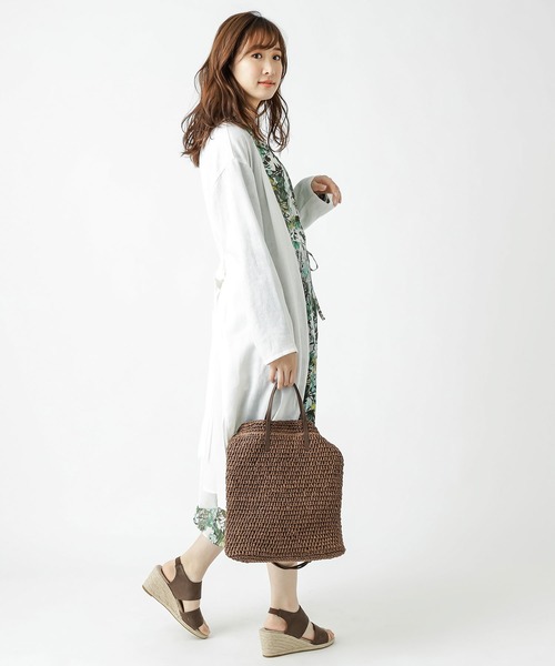 その他アウター Droite リヴドロワ のその他アウター リネンポリエステルツイルガウンコートワンピース Rdza0003 をセール価格で購入できます Riveリネンポリエステルツイルガウンコートワンピース