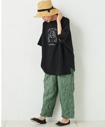 PUAL CE CIN | ボイルクリンクルパンツ(その他パンツ)