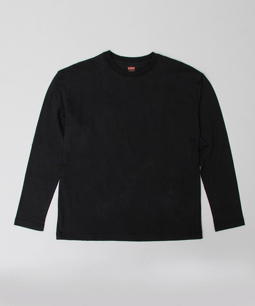 UNIVERSAL OVERALL(ユニバーサルオーバーオール)の「UNIVERSAL OVERALL / ユニバーサルオーバーオール / 2パック 7.5オンス ワイドシルエット ロングスリーブTシャツ / WIDE HEAVY 2PACK LONG SLEEVE TEE(Tシャツ/カットソー・メンズ・ホワイト/ブラック・S/M/L/XL)」の8枚目の写真