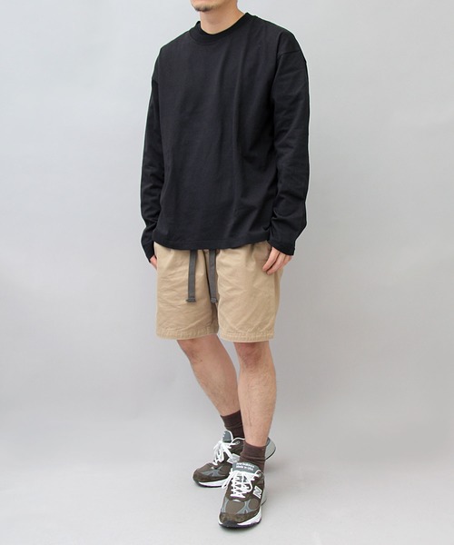 UNIVERSAL OVERALL(ユニバーサルオーバーオール)の「UNIVERSAL OVERALL / ユニバーサルオーバーオール / 2パック 7.5オンス ワイドシルエット ロングスリーブTシャツ / WIDE HEAVY 2PACK LONG SLEEVE TEE(Tシャツ/カットソー・メンズ・ホワイト/ブラック・S/M/L/XL)」の19枚目の写真