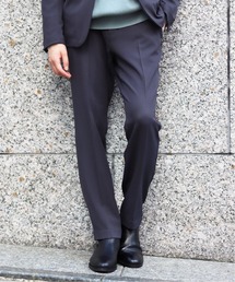 417 EDIFICE | ◆4way ツイル イージースラックス パンツ【セットアップ着用可能】(スラックス)