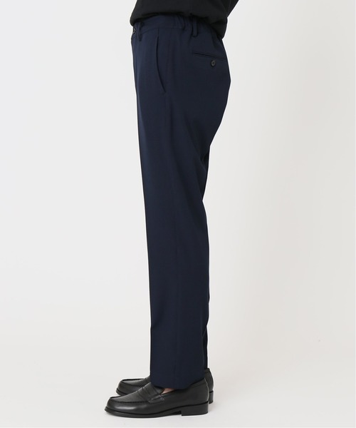 417 EDIFICE（フォーワンセブンエディフィス）の「◆4way ツイル イージースラックス パンツ【セットアップ着用可能】（スラックス・メンズ・ネイビー/ブラウン/グレー・SMALL/MEDIUM/LARGE/X-LARGE）」の14枚目の写真