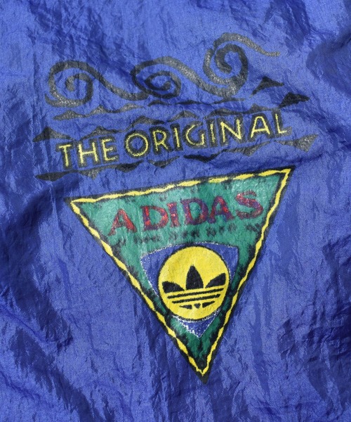 adidas(アディダス)の「【ヴィンテージ古着】adidas/アディダス プルオーバー ナイロンジャケット(ナイロンジャケット・メンズ・ブルー・LARGE)」の3枚目の写真
