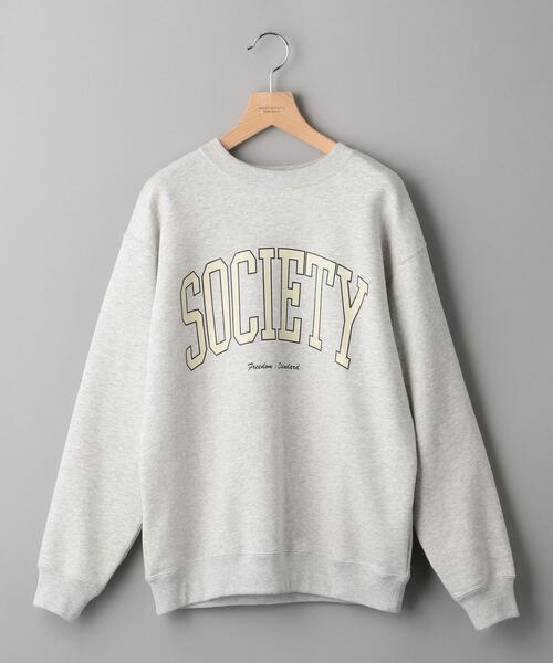 BEAUTY&YOUTH UNITED ARROWS(ビューティアンドユースユナイテッドアローズ)の「 【WEB限定】by レタード エアー バルーン スウェット(スウェット)」|ライトグレー