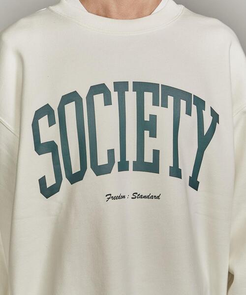 BEAUTY&YOUTH UNITED ARROWS(ビューティーアンドユースユナイテッドアローズ)の「by レタード エアー バルーン スウェット(スウェット・メンズ・ホワイト/ライトグレー/ライム/ライラック/ベージュ/ブラック・L/S/M)」の8枚目の写真