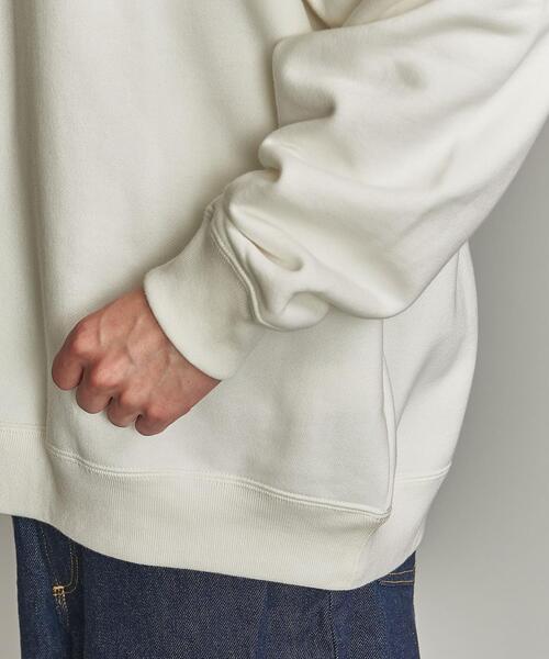BEAUTY&YOUTH UNITED ARROWS(ビューティーアンドユースユナイテッドアローズ)の「by レタード エアー バルーン スウェット(スウェット・メンズ・ホワイト/ライトグレー/ライム/ライラック/ベージュ/ブラック・L/S/M)」の9枚目の写真
