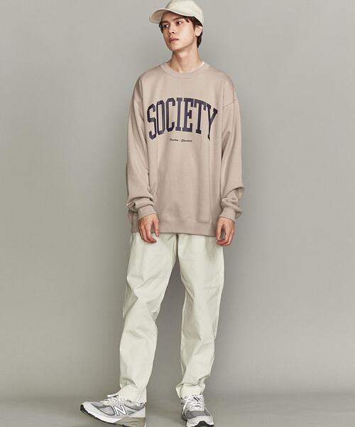 BEAUTY&YOUTH UNITED ARROWS(ビューティーアンドユースユナイテッドアローズ)の「by レタード エアー バルーン スウェット(スウェット・メンズ・ホワイト/ライトグレー/ライム/ライラック/ベージュ/ブラック・L/S/M)」の20枚目の写真