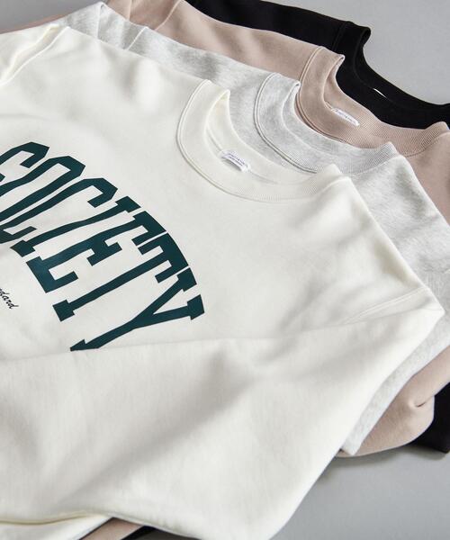 BEAUTY&YOUTH UNITED ARROWS(ビューティーアンドユースユナイテッドアローズ)の「by レタード エアー バルーン スウェット(スウェット・メンズ・ホワイト/ライトグレー/ライム/ライラック/ベージュ/ブラック・L/S/M)」の21枚目の写真