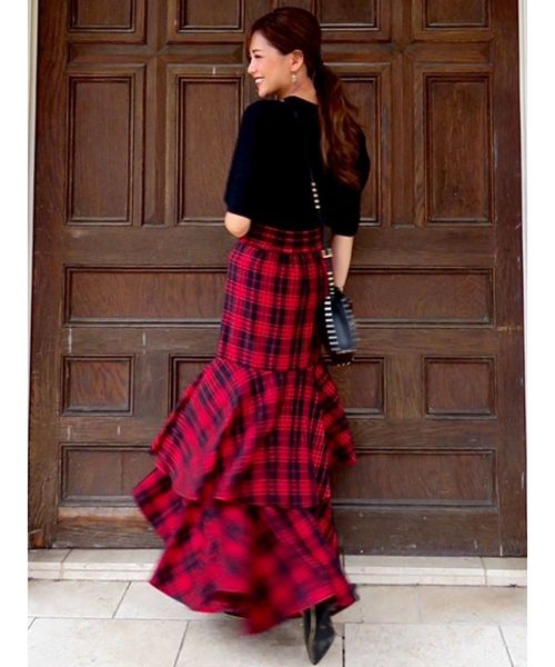 RESEXXY（リゼクシー）の「【IS】モヘア風ニットトップス（ニット/セーター・レディース・ブラック/ブラウン/オフホワイト・FREE）」の5枚目の写真