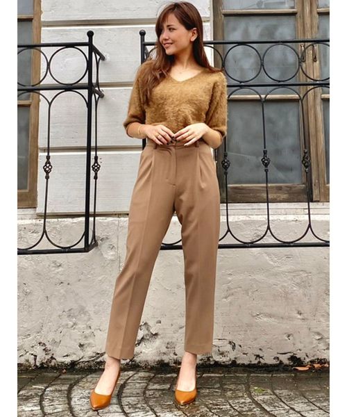 RESEXXY（リゼクシー）の「【IS】モヘア風ニットトップス（ニット/セーター・レディース・ブラック/ブラウン/オフホワイト・FREE）」の22枚目の写真