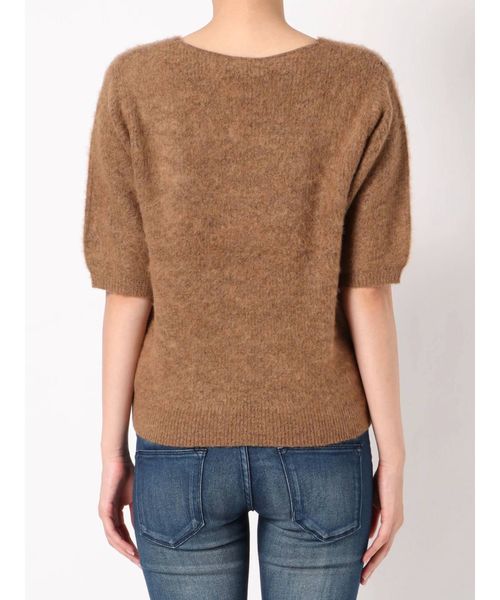 RESEXXY（リゼクシー）の「【IS】モヘア風ニットトップス（ニット/セーター・レディース・ブラック/ブラウン/オフホワイト・FREE）」の18枚目の写真