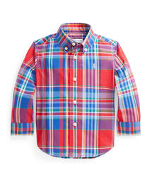 POLO RALPH LAUREN CHILDRENSWEAR | プラッド コットン ポプリン シャツ(シャツ/ブラウス)