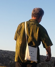 GRIN BUDDY（グリンバディ）の「【O2M2/オニムニ】親子でお揃いコットンサコッシュCotton HF Sacoche（ボディバッグ/ウエストポーチ）」