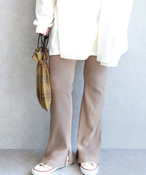 reca（レカ）の「チェック柄 巾着バッグ（ショルダーバッグ・レディース・ブルー/イエロー・ONE SIZE）」の13枚目の写真