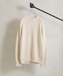 UNITED TOKYO | Soft touch 畦クルーネックニット/ビッグシルエット/春ニット(ニット/セーター)