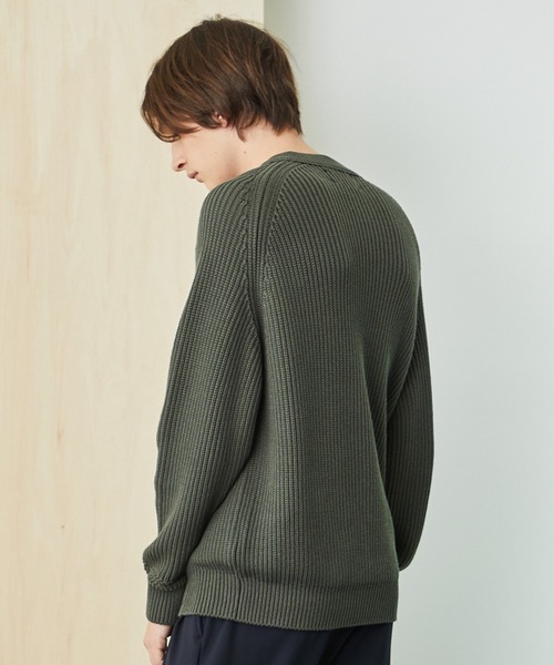 Soft touch 畦クルーネックニット（ニット/セーター）｜UNITED