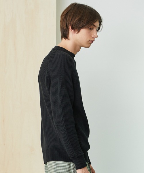 Soft touch 畦クルーネックニット（ニット/セーター）｜UNITED TOKYO