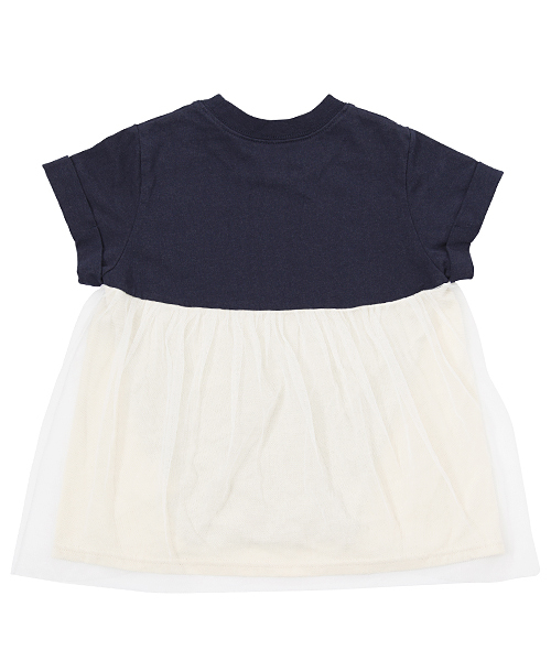 X-girl Stages(エックスガールステージス)の「GIRLY S/S TEE (4T~7T)(Tシャツ/カットソー・キッズ・ネイビー/チャコール/ホワイト・5T/7T/6T/4T)」の9枚目の写真