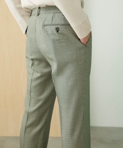 UNITED TOKYO（ユナイテッドトウキョウ）の「チェックストレートスラックス（スラックス・メンズ・グリーン・1/2/3）」の10枚目の写真
