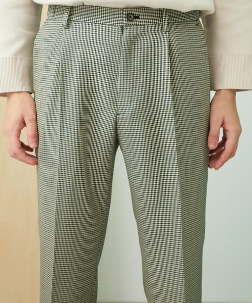 UNITED TOKYO（ユナイテッドトウキョウ）の「チェックストレートスラックス（スラックス・メンズ・グリーン・1/2/3）」の12枚目の写真