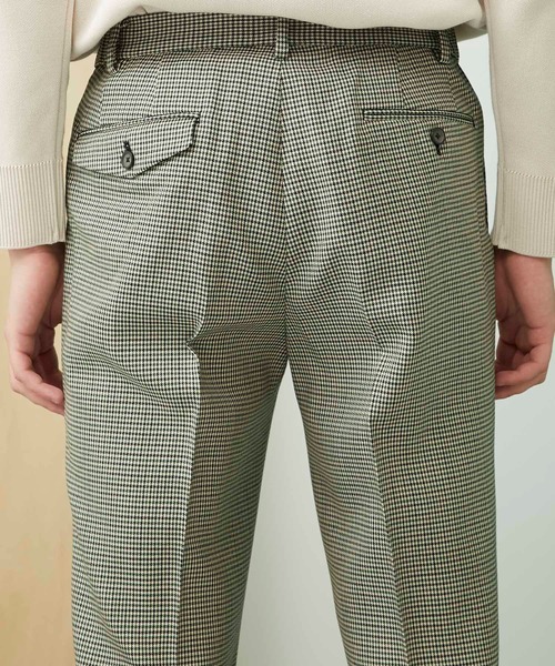 UNITED TOKYO（ユナイテッドトウキョウ）の「チェックストレートスラックス（スラックス・メンズ・グリーン・1/2/3）」の2枚目の写真