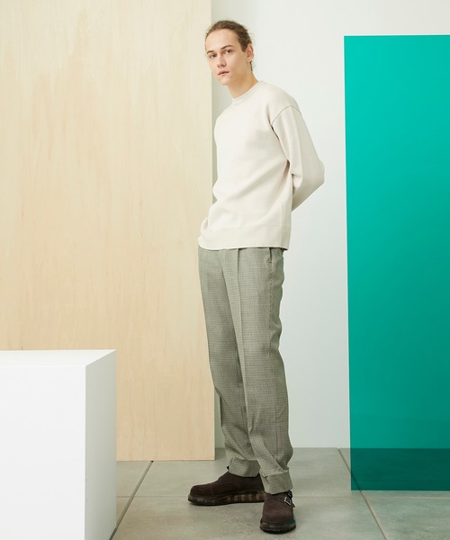 UNITED TOKYO（ユナイテッドトウキョウ）の「チェックストレートスラックス（スラックス・メンズ・グリーン・1/2/3）」の7枚目の写真