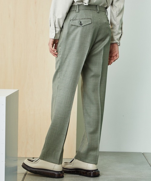 UNITED TOKYO（ユナイテッドトウキョウ）の「チェックストレートスラックス（スラックス・メンズ・グリーン・1/2/3）」の15枚目の写真