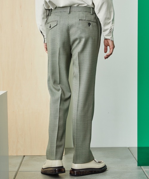 UNITED TOKYO（ユナイテッドトウキョウ）の「チェックストレートスラックス（スラックス・メンズ・グリーン・1/2/3）」の16枚目の写真