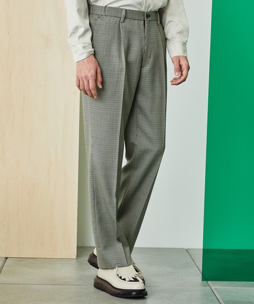 UNITED TOKYO（ユナイテッドトウキョウ）の「チェックストレートスラックス（スラックス・メンズ・グリーン・1/2/3）」の17枚目の写真
