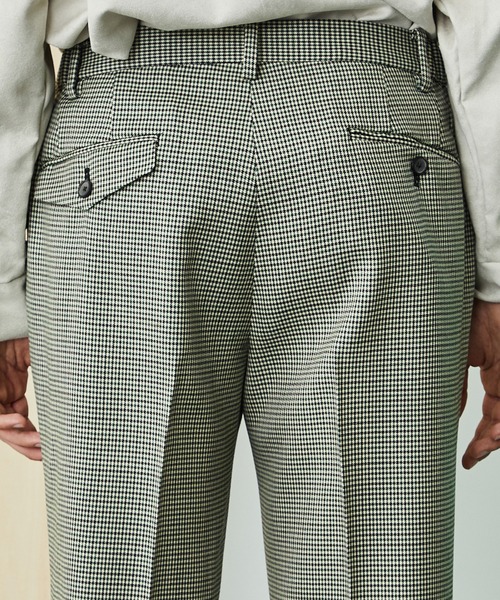 UNITED TOKYO（ユナイテッドトウキョウ）の「チェックストレートスラックス（スラックス・メンズ・グリーン・1/2/3）」の20枚目の写真