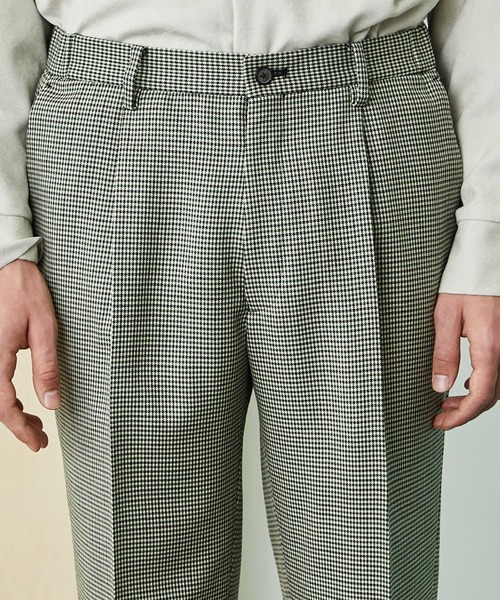 UNITED TOKYO（ユナイテッドトウキョウ）の「チェックストレートスラックス（スラックス・メンズ・グリーン・1/2/3）」の18枚目の写真