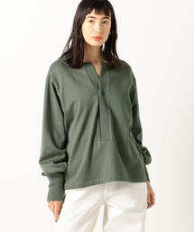 EDITION（エディション）の「C/R SWEAT ヘンリーネックプルオーバー（Tシャツ/カットソー・レディース）」