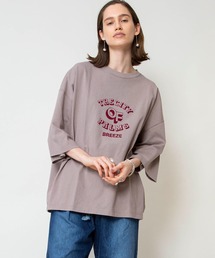 Johnbull | フロッキープリントTシャツ(Tシャツ/カットソー)