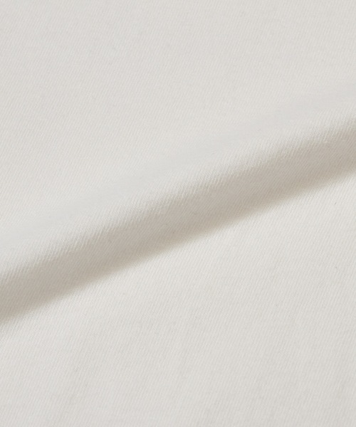 Johnbull（ジョンブル）の「フロッキープリントTシャツ（Tシャツ/カットソー・レディース・ホワイト/ベージュ・FREE）」の9枚目の写真