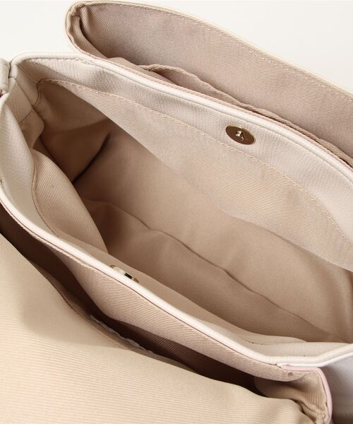 SAC（サック）の「３配色合皮ショルダーバッグ  SAC unit（ショルダーバッグ・レディース・ピンク/ブルー/ダークベージュ・FREE）」の4枚目の写真