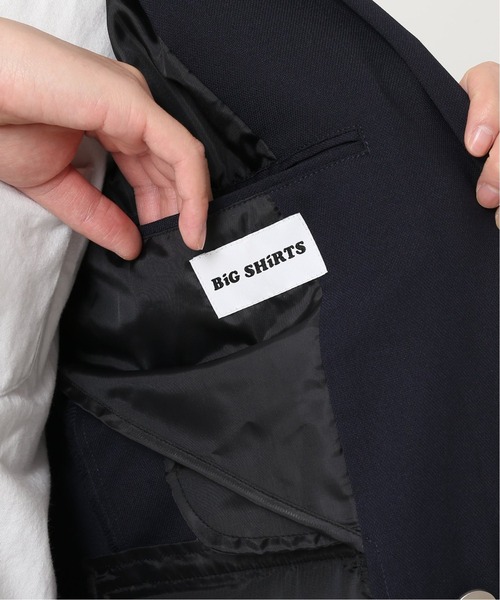 417 EDIFICE(フォーワンセブンエディフィス)の「◆【BIG SHIRTS / ビックシャツ】 ダブルジャケット(テーラードジャケット・メンズ・ネイビー・MEDIUM/LARGE)」の7枚目の写真