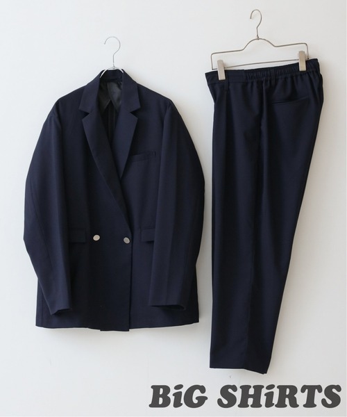 417 EDIFICE(フォーワンセブンエディフィス)の「◆【BIG SHIRTS / ビックシャツ】 ダブルジャケット(テーラードジャケット・メンズ・ネイビー・MEDIUM/LARGE)」の12枚目の写真