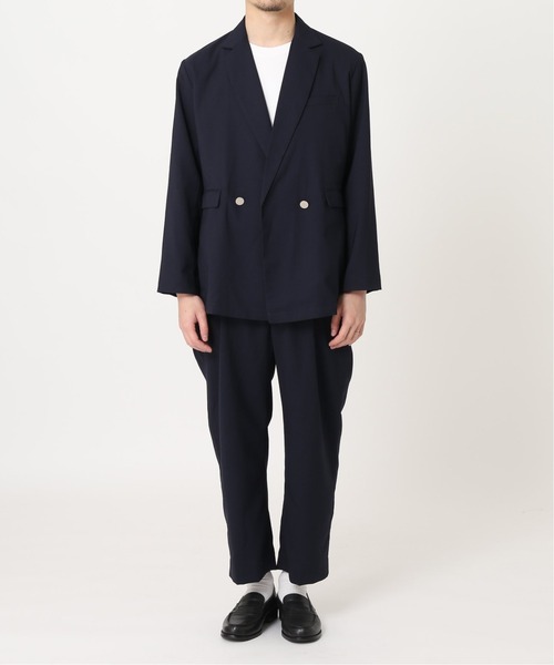 417 EDIFICE(フォーワンセブンエディフィス)の「◆【BIG SHIRTS / ビックシャツ】 ダブルジャケット(テーラードジャケット・メンズ・ネイビー・MEDIUM/LARGE)」の10枚目の写真