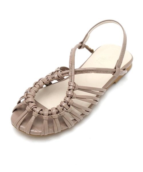 SOROTTO(ソロット)の「【ママとお揃い】メニ―ストラップのノットデザインラウンドトゥサンダル(サンダル・キッズ・ホワイト/ブラック/オリーブ/モカ・22.0cm/19.0cm/20.0cm/21.0cm)」の12枚目の写真