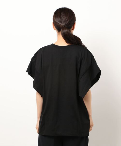 チチカカ（チチカカ）の「USAコットンxPETリサイクル プルオーバー（Tシャツ/カットソー・レディース・ホワイト/ブラック/グリーン・FREE）」の13枚目の写真
