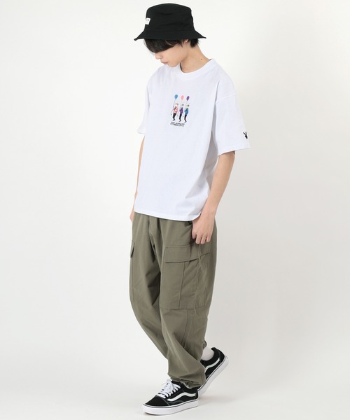 PLAYBOY(プレイボーイ)の「【PLAY BOY/プレイボーイ】オーバーサイズ バルーンラビットポケットTシャツ(Tシャツ/カットソー・メンズ・ブラック系その他/グリーン/ホワイト系その他/ホワイト/アッシュグレー/ブラック・L/M)」の16枚目の写真