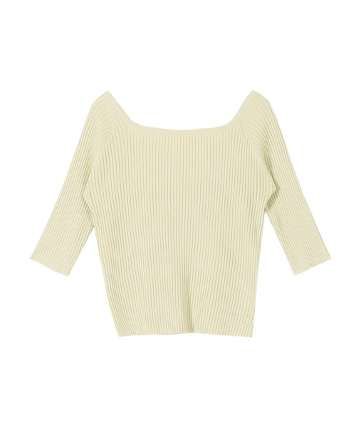 Julia Boutique（ジュリアブティック）の「2WAYネックリブニットトップス/21002（ニット/セーター・レディース・ベージュ系その他/ラベンダー/ブラック/ピンクベージュ/ベージュ・ONE）」の21枚目の写真