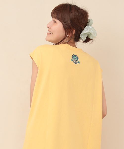 チチカカ（チチカカ）の「シアーペイズリービッグシュシュ（シュシュ・レディース・ベージュ/グリーン・FREE）」の8枚目の写真